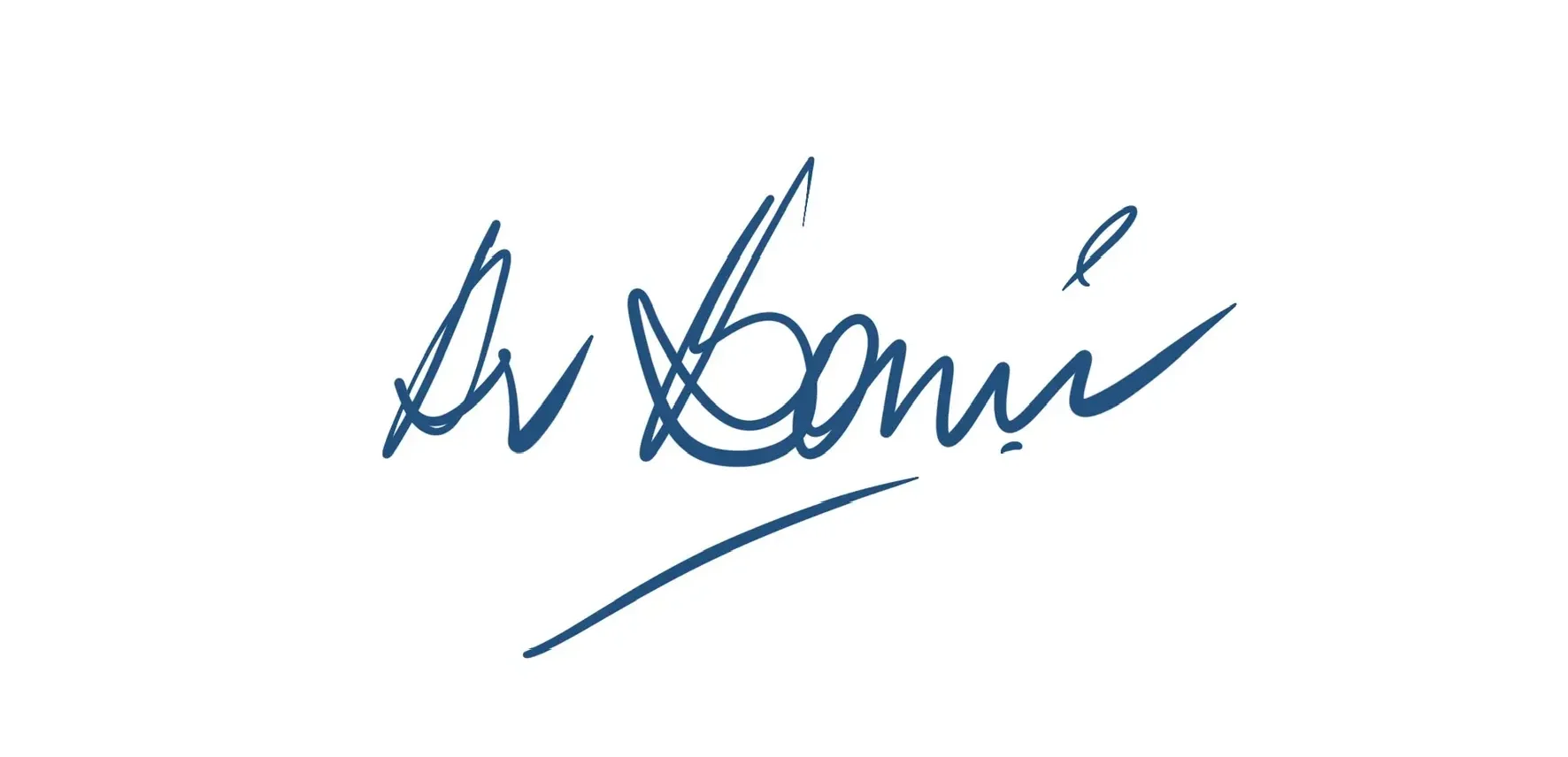 Signature of Dr. Bomi Joseph