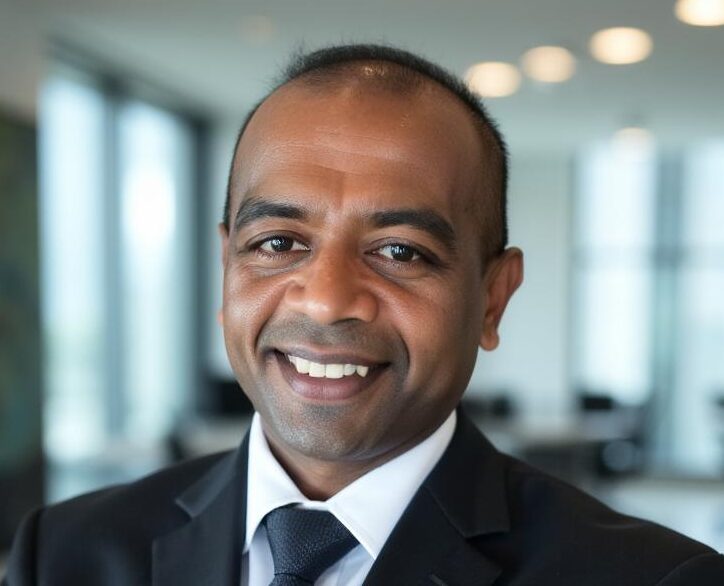Dr. Bomi Joseph discussing the Deep Health® Device at Stanford University, CA, USA