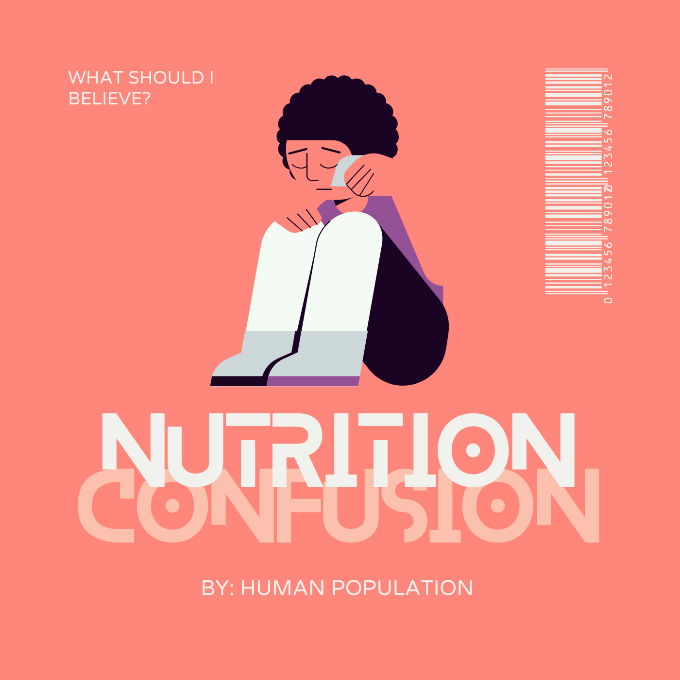 Dejected boy looking confused, illustrating widespread nutrition myths and misinformation.